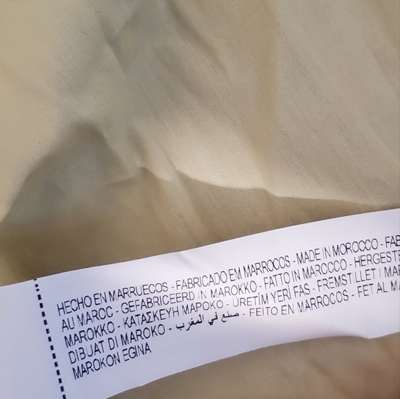 Zara Combination Poplin Dress Yellow size S - Picture 10 of 11